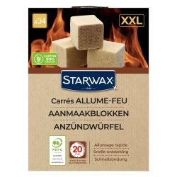 Cubes allume feu XXL PEFC...