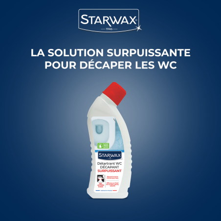 Lot de 3 Détartrant surpuissant gel pour WC