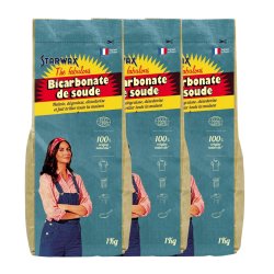 Lot de 3 Bicarbonate de...