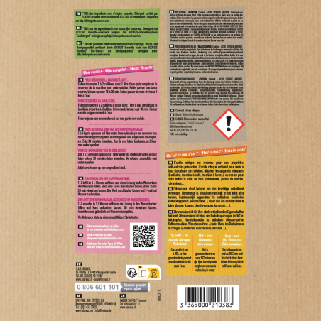 Lot de 3 Acide citrique