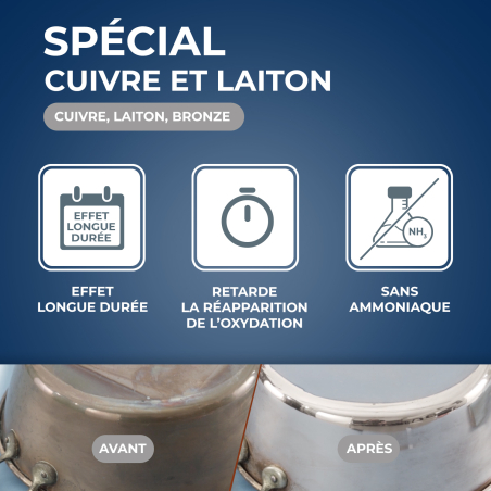 Nettoyant cuivre laiton & bronze