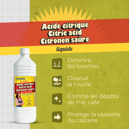 Acide citrique liquide