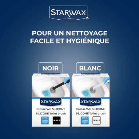 Brosse WC silicone