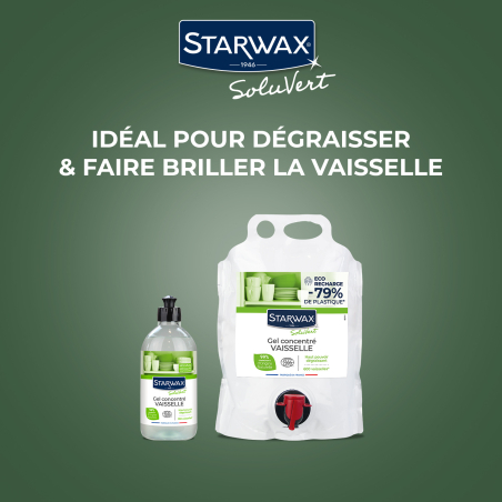 Gel vaisselle concentré Ecocert