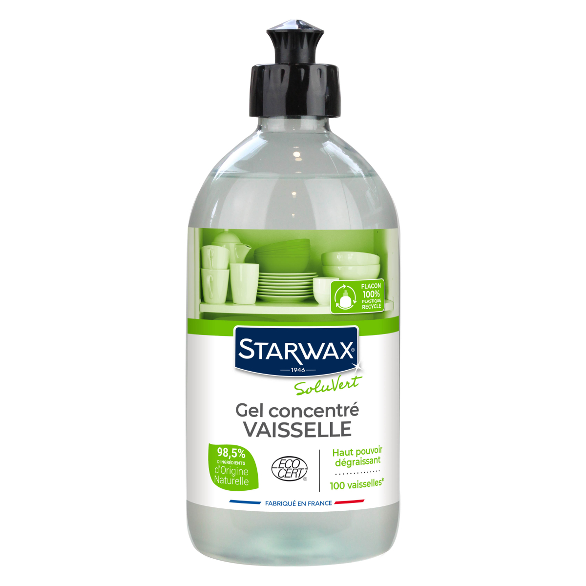 Gel vaisselle concentré Ecocert