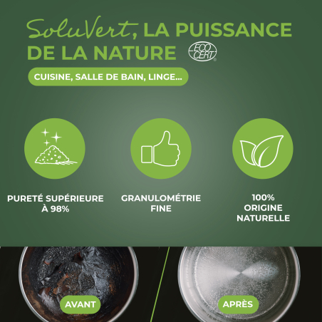 Bicarbonate de soude ménager Ecocert
