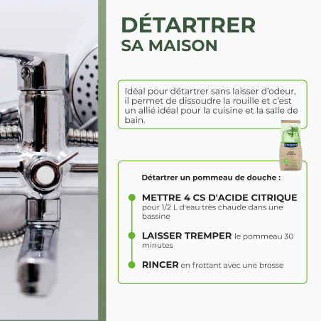 Acide citrique Ecocert