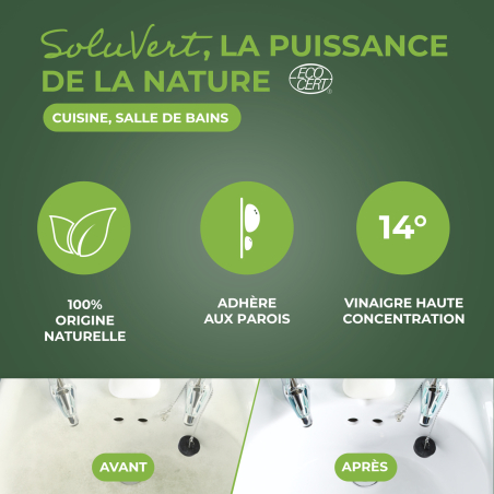 Gel au vinaigre 14° Ecocert