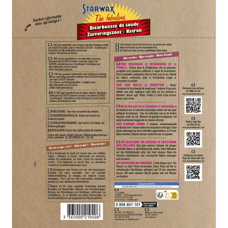 Bicarbonate de soude  Ecocert
