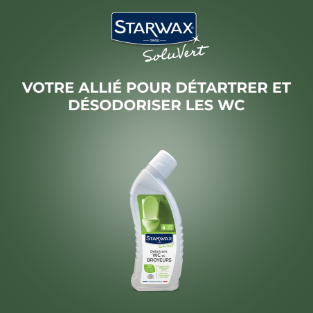 Détartrant en gel pour WC et broyeurs Ecocert