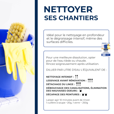 Cristaux de soude multi-usages 1,4KG