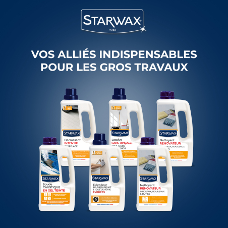 Nettoyant rénovateur pinceaux, rouleaux et outils 1L