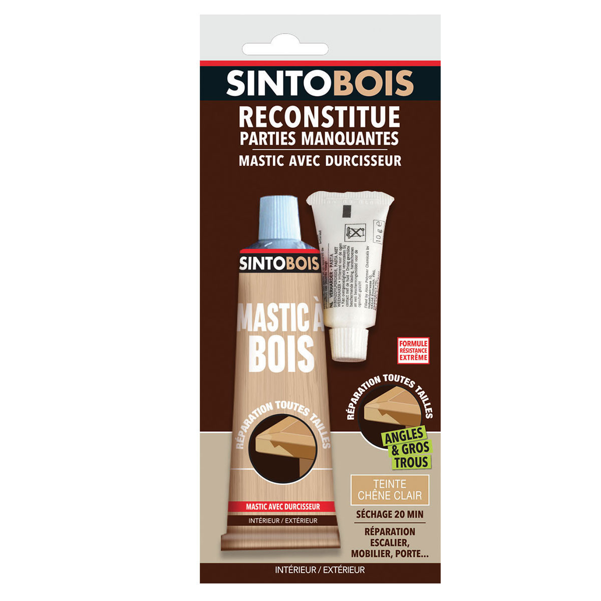 Reconstitue angles et gros trous