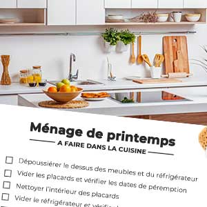 Checklist ménage cuisine